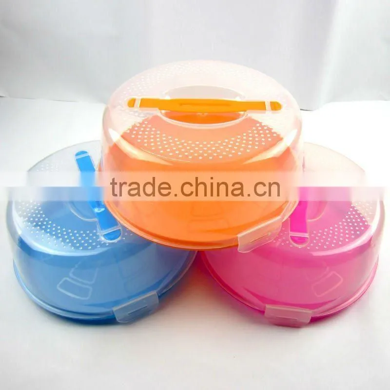 Plastic round cake saver for food PC-9002