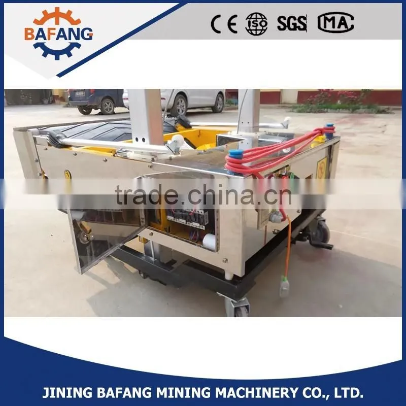 2017 China New Technology Constructions Wall Automatic Cement Plastering Machine for ceiling