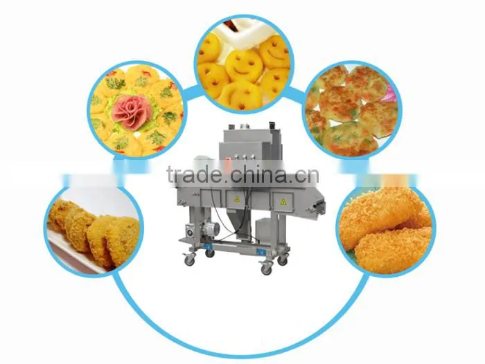 commercial suffed burger patty maker/automatic hamburger patty maker