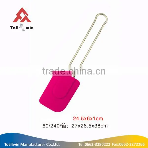 Food grade silicone kitchen utensils/yellow silicone spatula