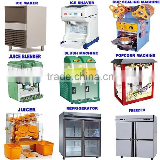 25L commercial 3 flavors table top used italian soft serve ice cream machine