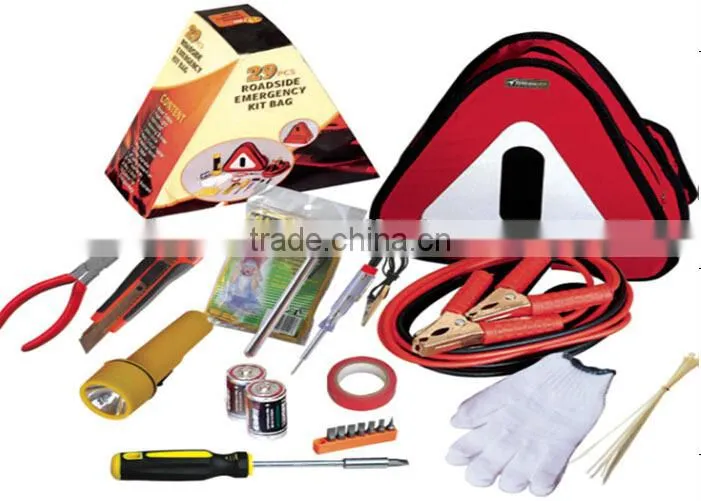 H90145 Warning triangle warning, car safety combination set V-QZH46