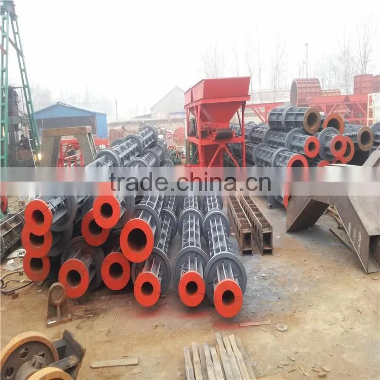 CICQ hot sale length 7m-18m concrete pole in Nigeria.