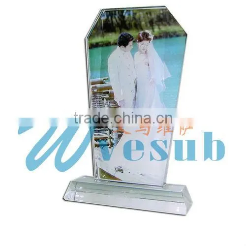 Sublimation Smooth Angel Square Photo Crystal