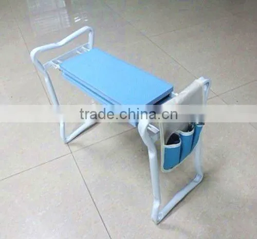 Foldable garden kneeler,garden stool,garden kneeler with tool bag