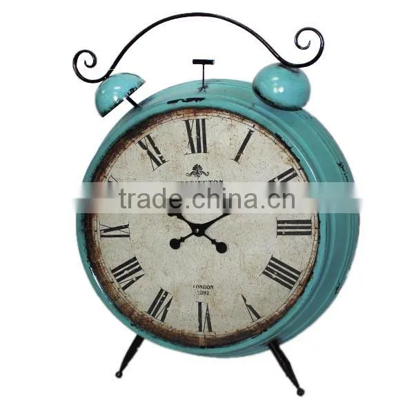 Hot Sale!!!Antique Metal Decorative Floor Standing Clock