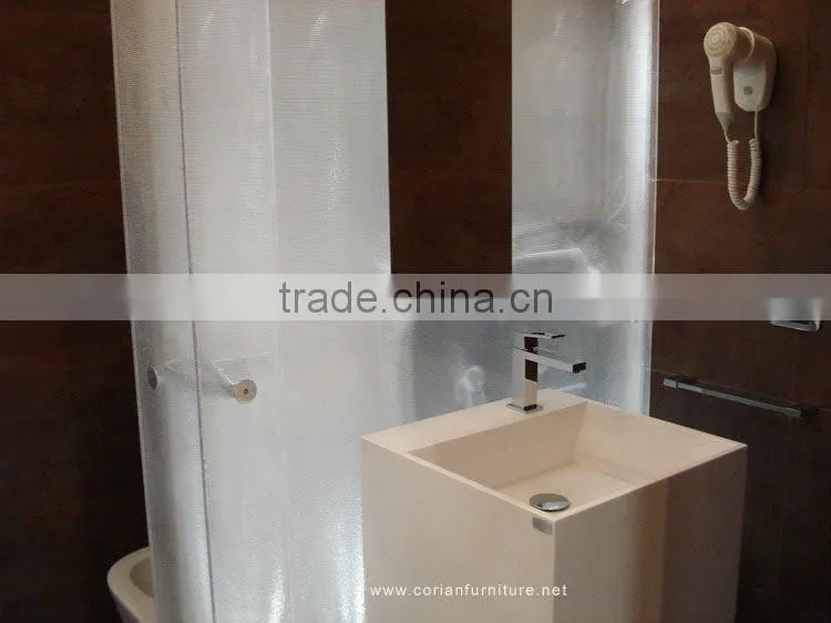 modern bathroom furniture shower room solid surface acrylic small sitting stool