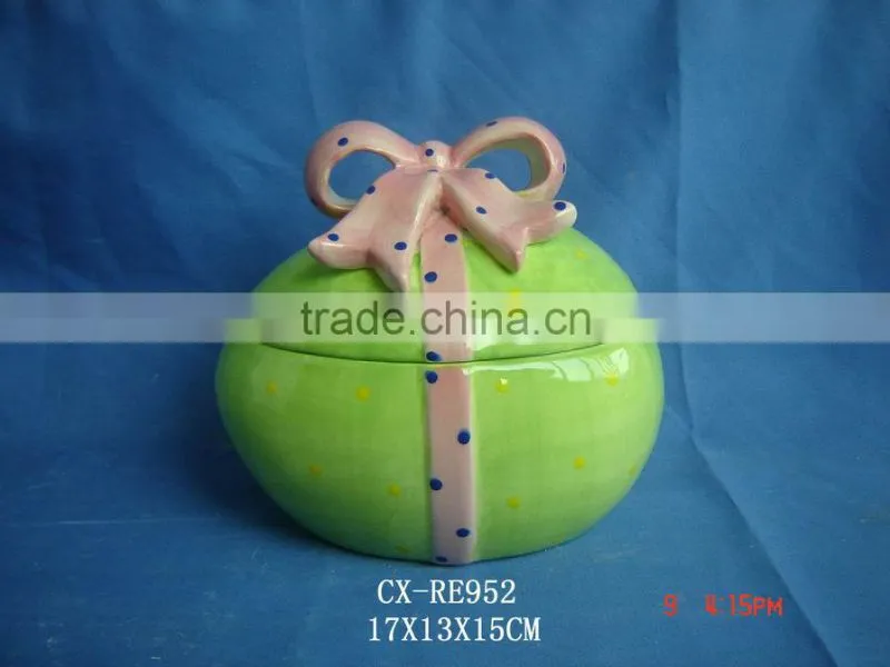 dolomite handpaint ceramic egg standing-ceramic chichen design egg holder