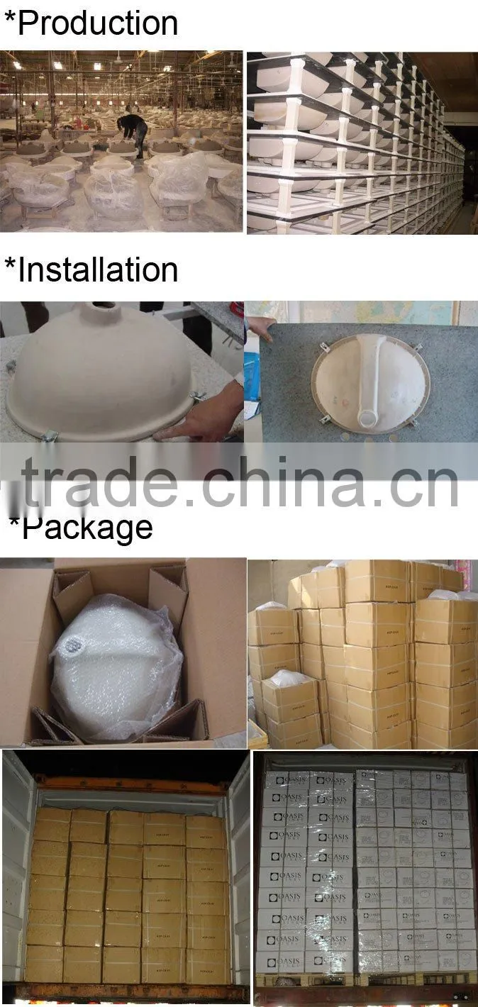 undermount ceramic sink with high quality
