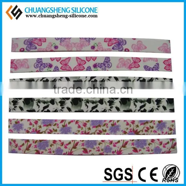 Whole silicone QR code printing bracelet
