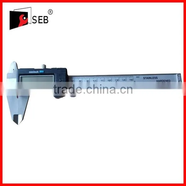 LCD Display 12" Digital Caliper With 1/64 Fraction