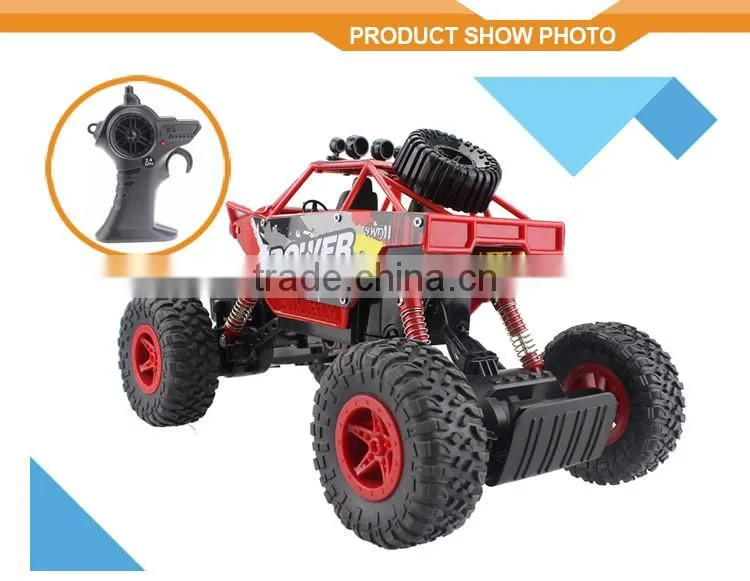 RC Car 2.4G Rock Crawler Car 4 WD Monster Truck 1:18 Off-Road Vehicle
