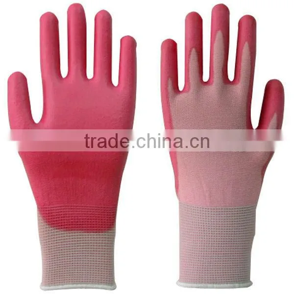 PU coated seamless gloves