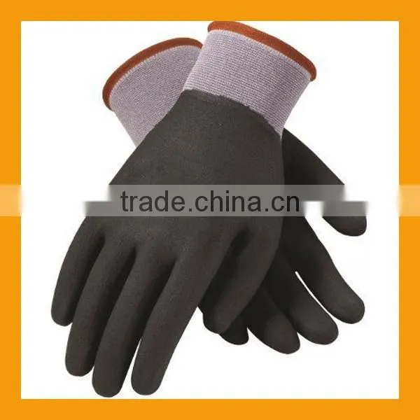 Micro Foam Dots Palm Nitrile Coated Gloves