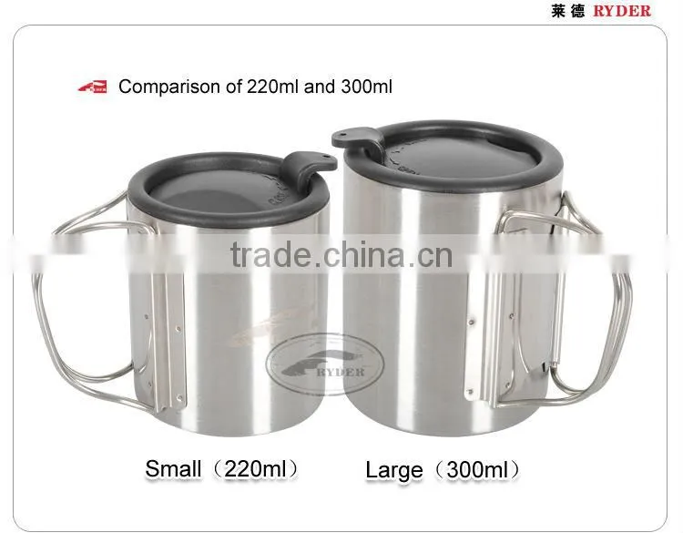 220 ml Stainless Steel Double Wall Mug