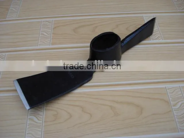 hot sale garden picks/machinery drop forged rail steel pickaxe