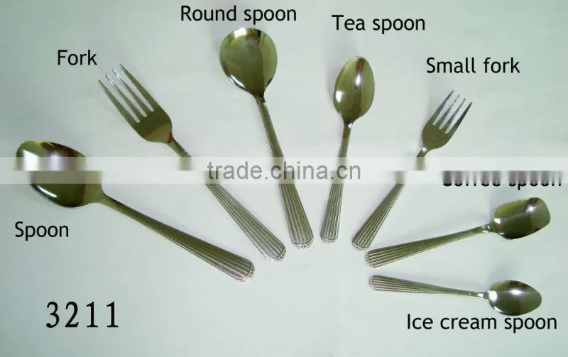 Favourable Delicate stainless steel cutlery set