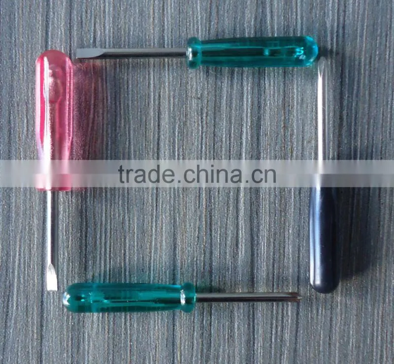 Promotional Small 2.0*45mm Mini Plastic Screwdriver