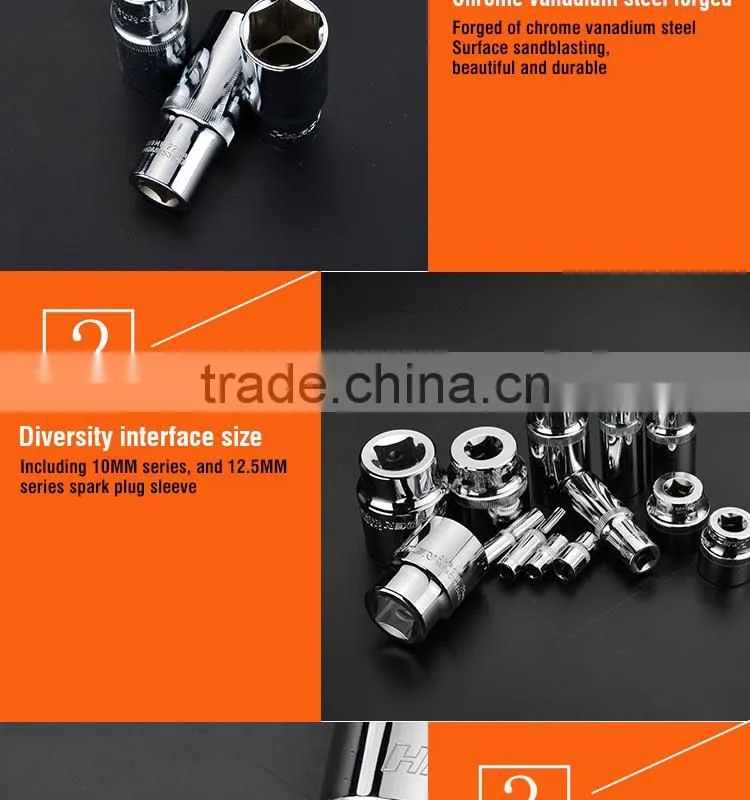 Professional Household Chrome Vanadium 1/4" 10mm Hexagon Socket