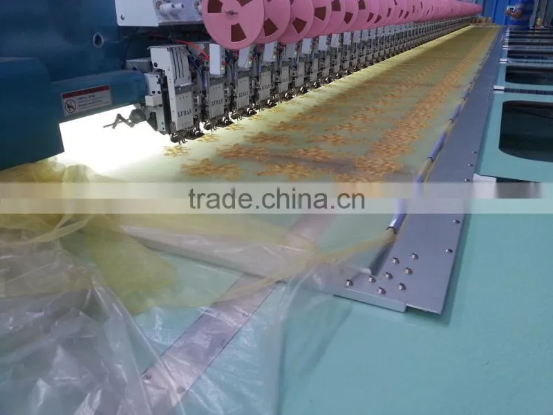 TP433 flat lace computerized embroidery machine