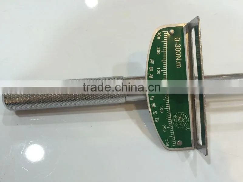 300N pointer type torque wrench with CRV design