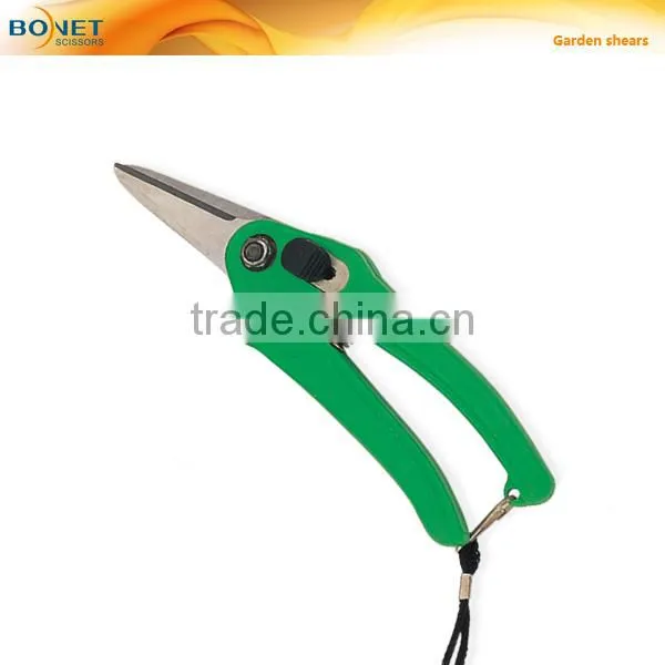 S98004 7-1/2" utility outdoor tools flower garden pruning scissors