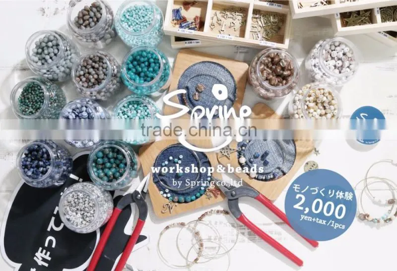 Japanese glass beads beading accessories made in Japan for wholesaler