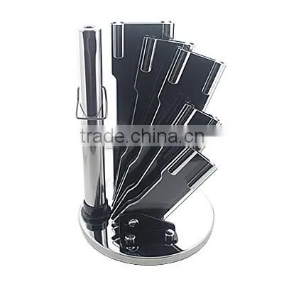 8pcs stianless steel kitchen knife with knife grinder set