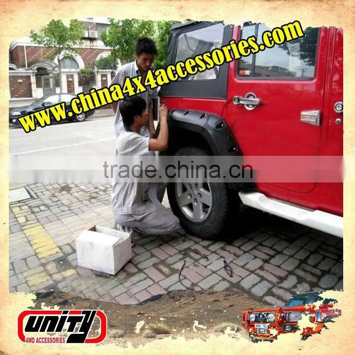 Guangzhou MANUFACTURER GOOD MARKET Toyota Spare Parts Wheel Arch Hilux Fender Flares