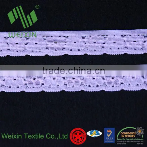 Fashion crochet picot elastic lace trim