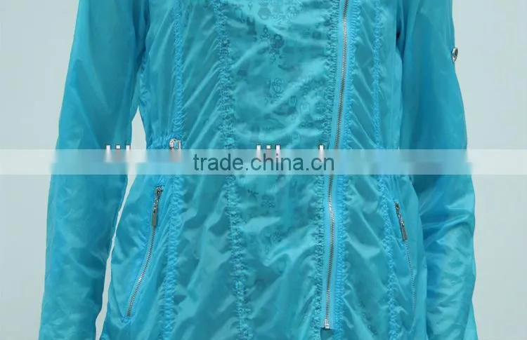 ALIKE 2014 summer lady's uv jacket