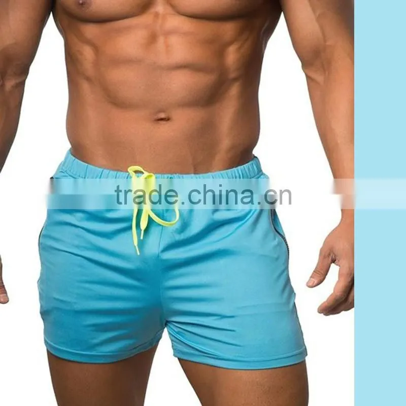 Custom Wholesale Mesh Bodybuilding Training Stylish Gym Short Shorts Men