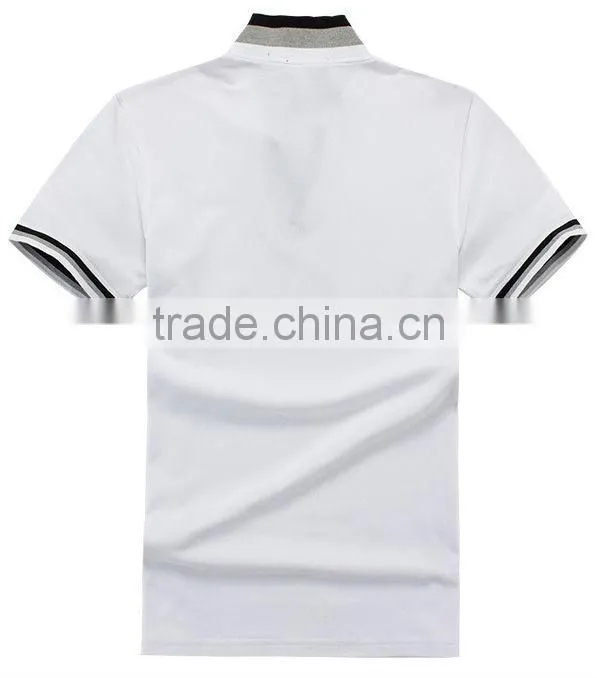 Half Sleeve Mens Polo Shirts 100 Cotton Polo Formal T Shirt