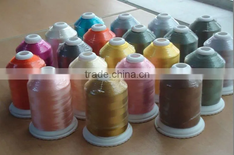 high quality polyester embroidery thread