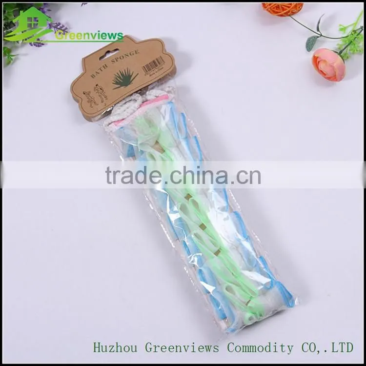 Wholesale bath mesh body exfoliating back scrubber for shower