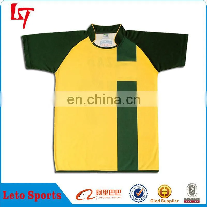 Bulk Cheap Plain Rugby Jerseys/Latest Plus Size Rugby Training Shirt/New Style Tight Fit Rugby Tops