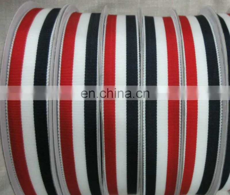 hot sale 1'' striped polyester tape