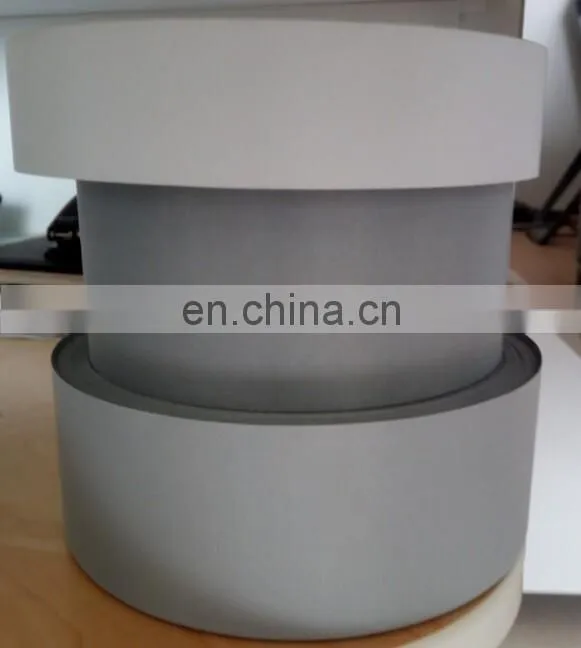 High Visibility Gray Ployester Reflective Clear Material Fabric Tape