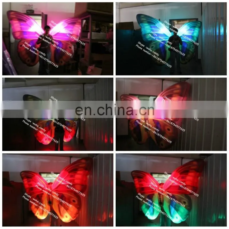 Beautiful custom inflatable butterfly wings C-264