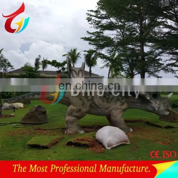 3D Waterproof Triceratops Animatronic Dinosaur Model