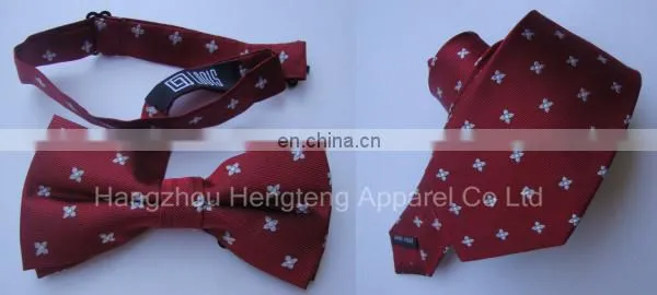 100% Silk Woven Bow tie & Tie Sets