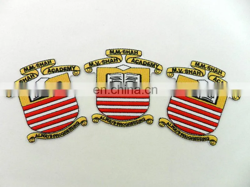 cheap wholesale embroidery custom printed patches