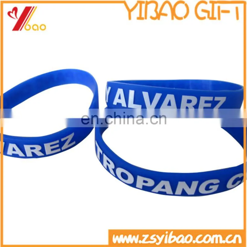 Custom size Silicone Wristband / silicone bracelet / rubber bracelet