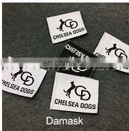 garment labels clothing label gold metallic woven label