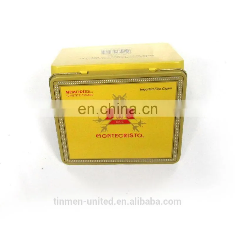 HigH quality cigar tin box