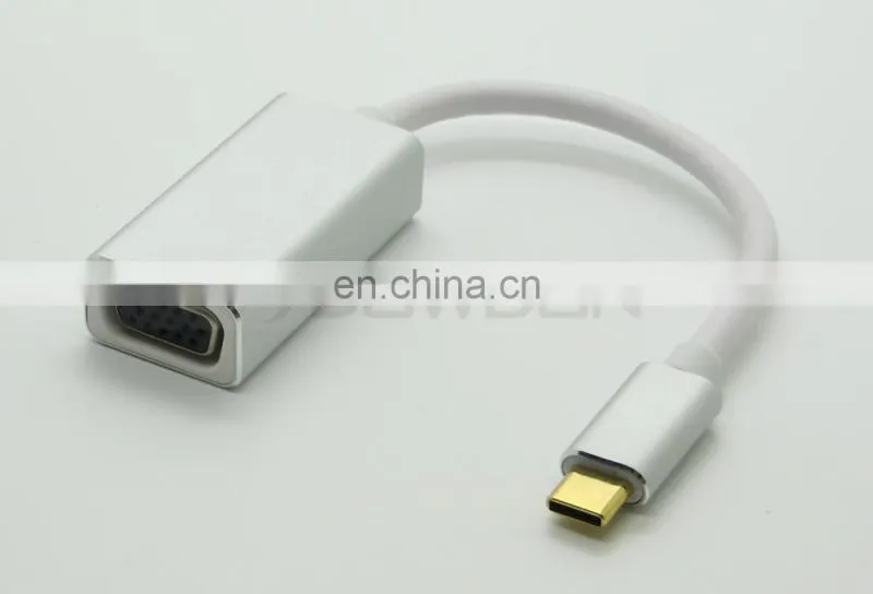 USB 3.1 Type C to VGA Adapter for MacBook USB C to VGA Cable