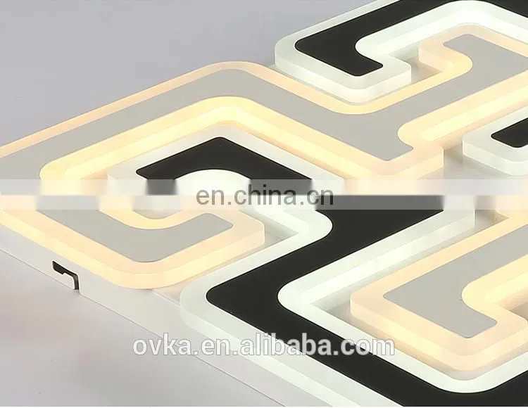 Simple household acrylic led ceiling light