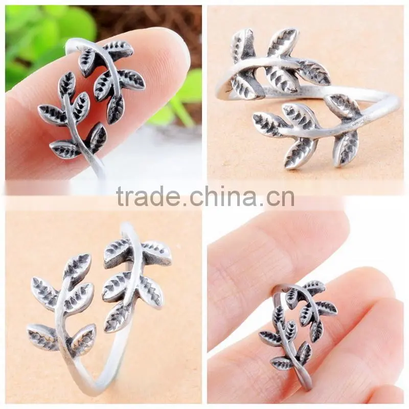Fashion ladies gold finger ring animal design fashion ring
