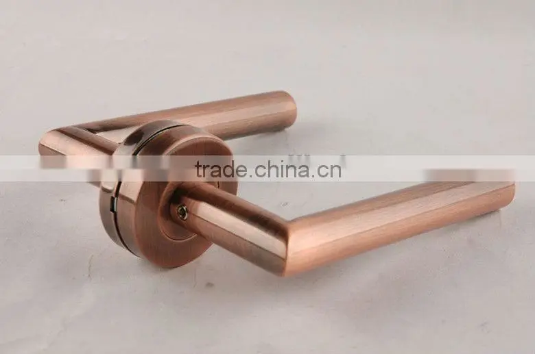 TH003:Stainless Steel Hollow Lever Handle with Escutcheon