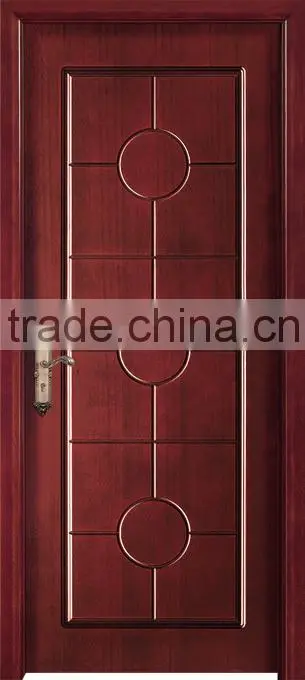 high quality handle Mdf Wood Door